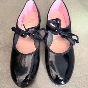 Black Kids Tap Shoes - Like New!